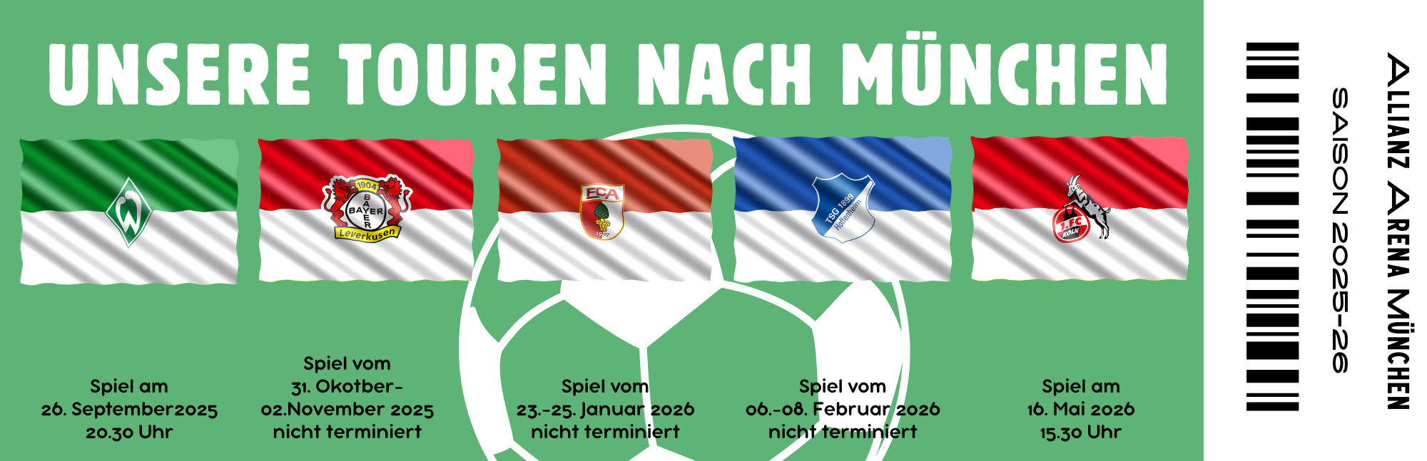 Spielzuteilung Saison 2025-26